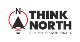 think north